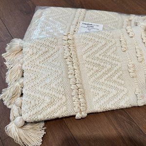 White Home Woods - Boho Pillows - Inserts and Pillow Cases 9in x 14 in